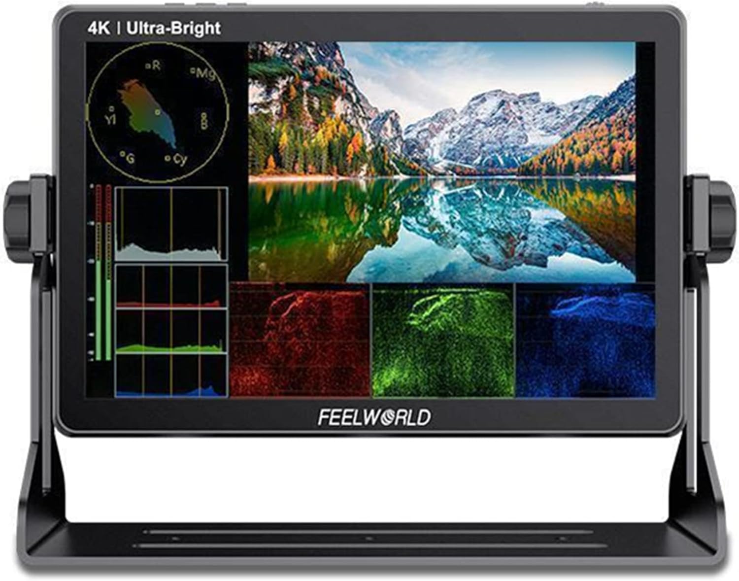 FEELWORLD LUT11S 10.1in 写真機映画化管する 高明快さ2000nits 3D LUT 写真機映画化突きとめる用 活動の領域管する 4K HDMI インプット 最終生産物1920X1200 IPS ダイアログボックス、F970外の方ワット数 3G-SDI