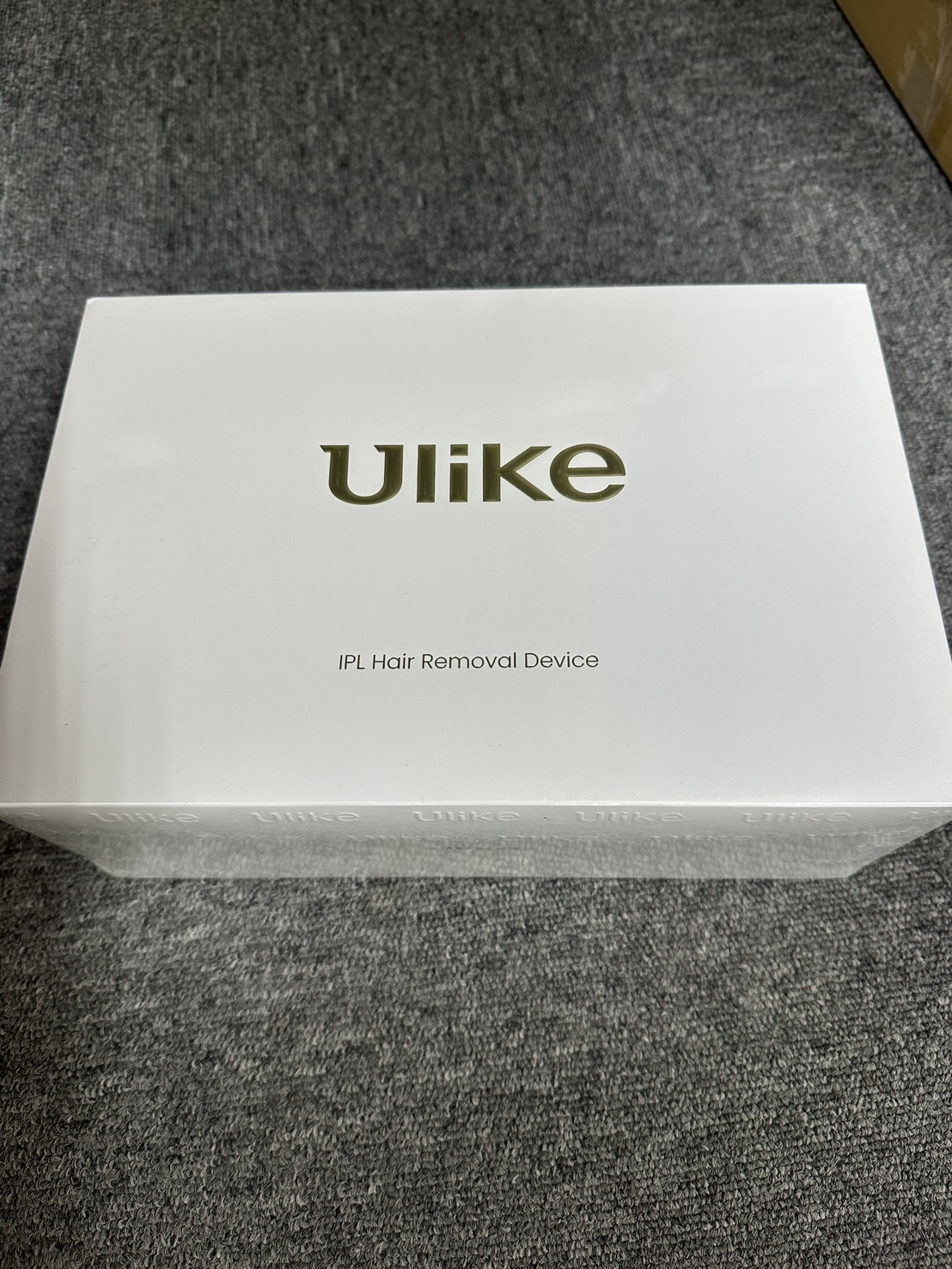 Ulike 脱毛器 Air10 光美容器 髭/脇/VIO/脚/腕 体制相応う能力のある 週に3回で成り行き実感  自動小銃年代順の継続照らしだす 時短世話をする ダブル照明ランプ SHR流行り物付き添い人 身寄り用光美容器 メンズ レディース (白いことゴールド)
