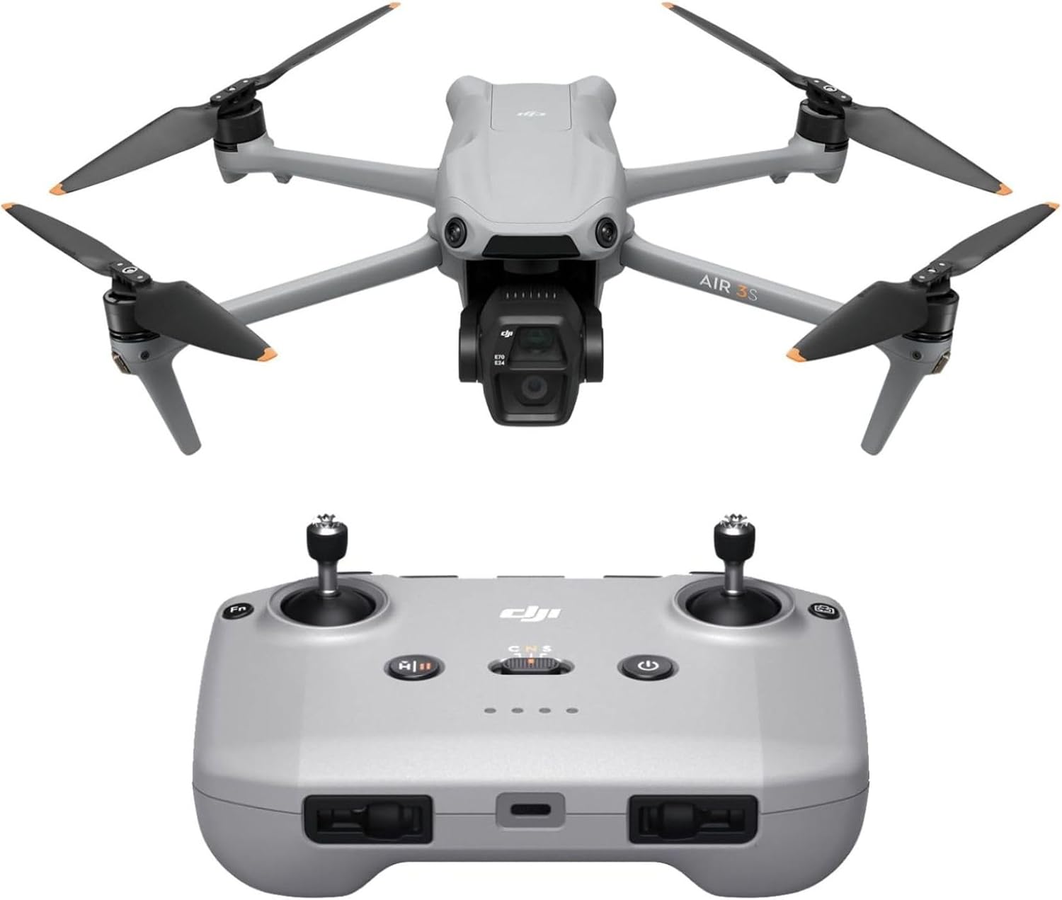 【楽天市場】DJI Air 3S（RC-N3付属）ドローン 4Kカメラ付き 1インチCMOS広角カメラ付き デュアルカメラドローン 4K