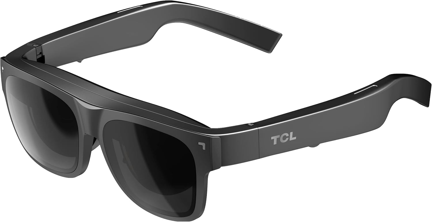 TCL ARグラス スマートグラス 有機ELディスプレイ デュアルスピーカー 音漏れ抑制 ノイズキャンセル TUV認証 (ブルーライトカット) Type-C接続 TCL NXTWEAR S(4894461958309)