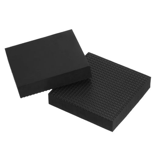 PATIKIL植物ポットフィート50x50x10mm8個インビジブルライザーノンスリップゴムスクエア屋外庭園パティオデッキフラワープランター用ブラック画像
