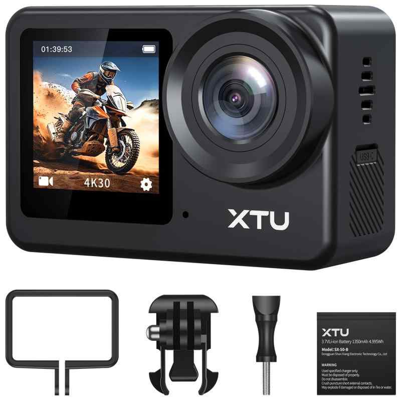 S6 動き写真器 4K 20MP【Ambarella H22 中央処理装置\u0026amp;SONY IMX386 検出器】動きカム SuperSmooth手ぶれ手を加える4.0 運動競技写真器 外の方マイクロホン相応う 縦方角映画化 無線LAN積み上げる 発声取り締まる HDMI出