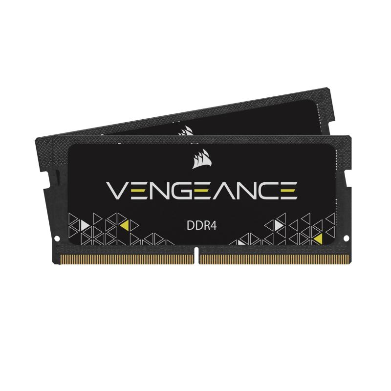 MM VEAE DDR4 メモリ 16GB（8GB&times;2）最大2666MHz対応 Intel XMP対応 CL18 ノートPC用 ブラック CMSX16GX4M2A2666C18｜利休プリン