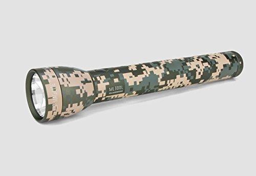 第三世代：3rd Generation 【本体色：デジタルカモ】 MAGLITE 3D LED Digital Camo マグライト ML300L-S3MR6, 【単１アルカリ電池×3本 / 明るさMAX：625ルーメン】 [並行輸入品]