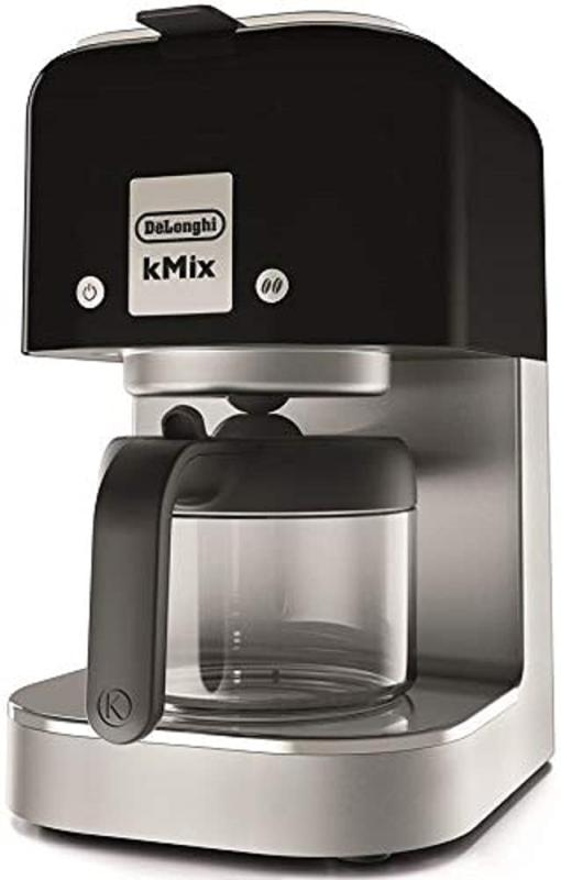 DeLonghi(デロンギ) De'Longhiドリップコーヒーメーカー ケーミックス [kMix] COX750J-BK レギュラーコーヒー 6杯用 ステンレスフィルター アロマスイッチ シャワードリップ機能 [リッチブラック] フ