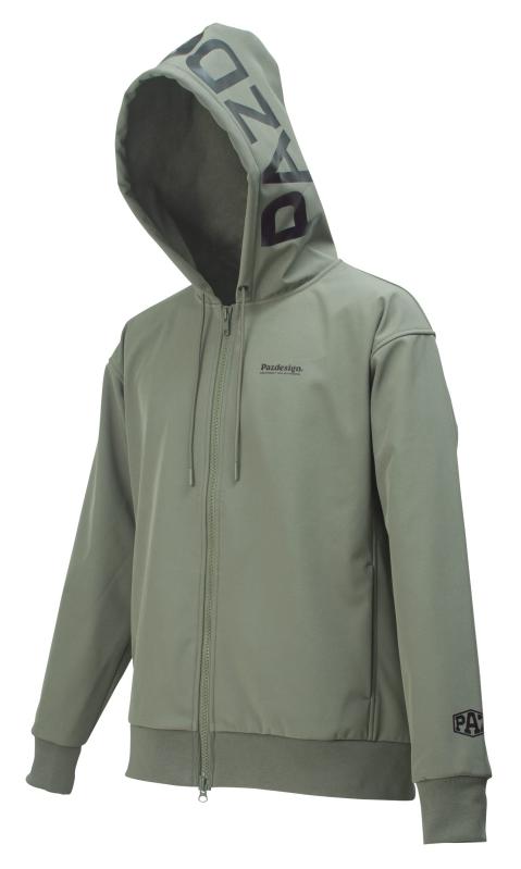 Pazdesig(パズデザイン) WIND GUARD HOODIE Wフリースフーディー SJK-024