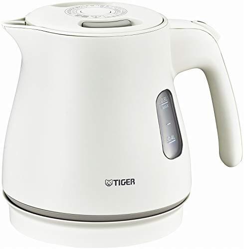 タイガー 電気ケトル 0.8L マットホワイトTIGER PCM-A080-WM