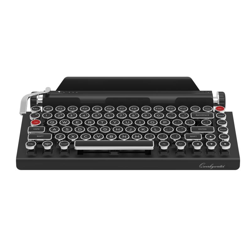 Qwerkywriter レトロタイプライター Bluetooth鍵盤 US割りつける Qwerkywriter S