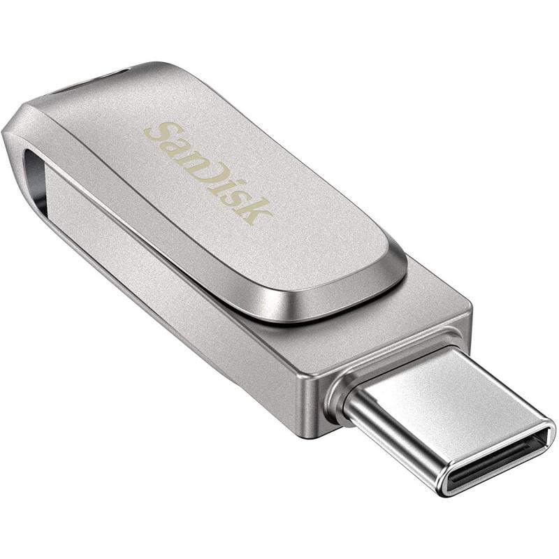 USBメモリー512GB サンディスク USB3.1 Gen1-A/Type-C 両コネクタ搭載Ultra Dual Drive Luxe 回転式 [並行輸入品]