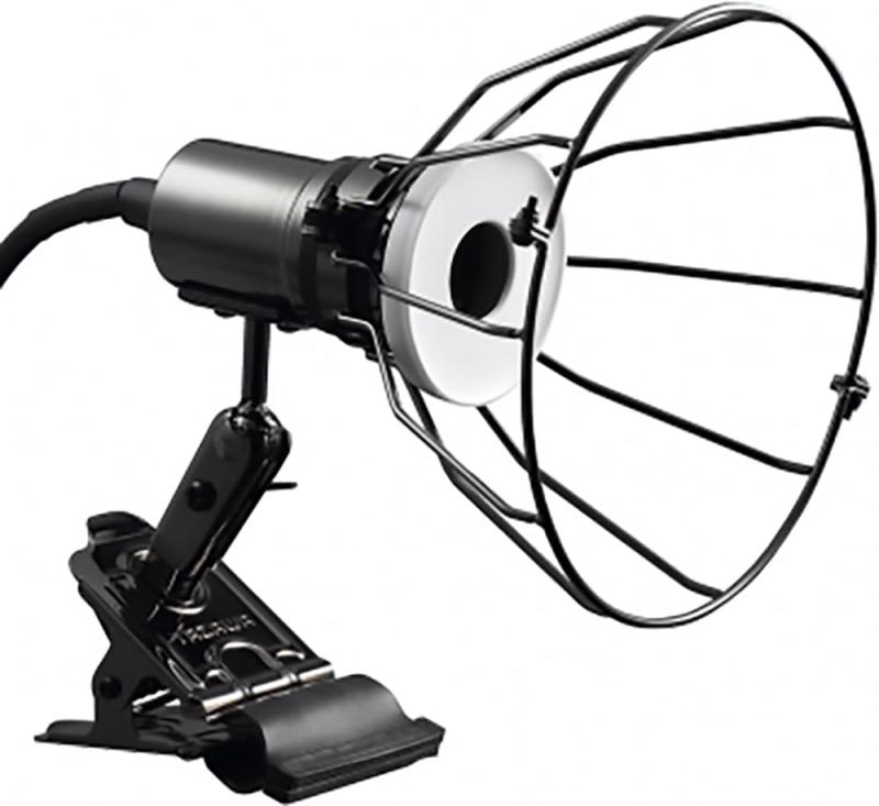 ヤザワコーポレーション ガード付き 防雨型クリップライト 電球別売り 口金E26 ガンメタリック CWX150X03GM