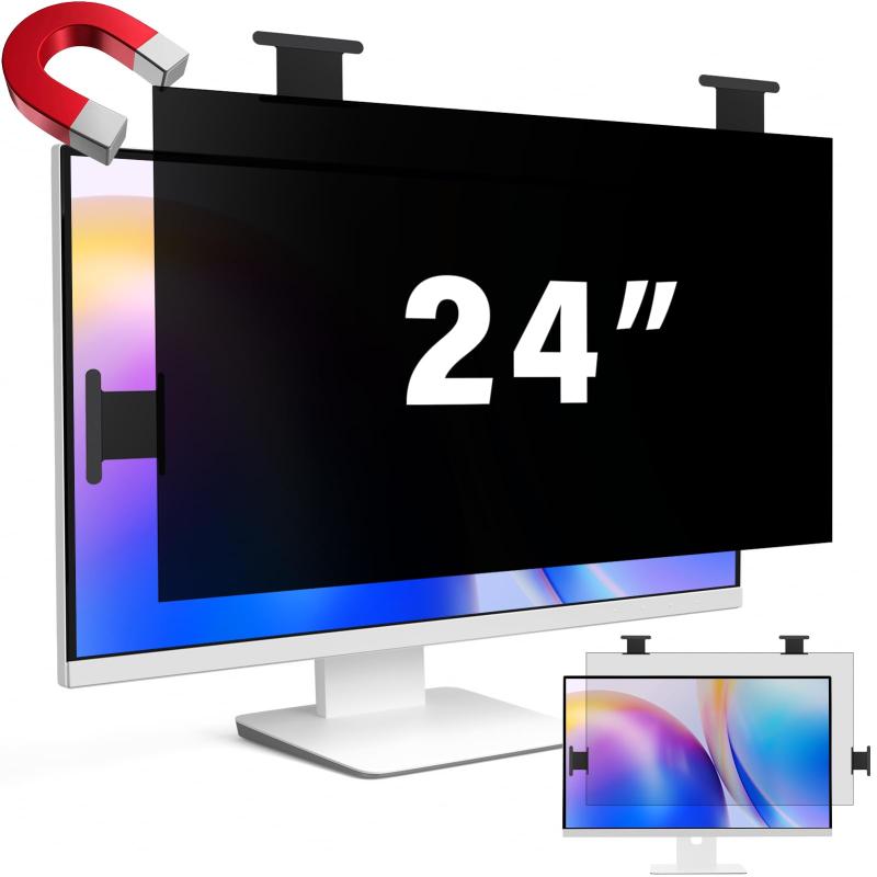 24インチ 覗き見防止フィルム マグネット式 パナソニック レッツノート プライバシーフィルター 覗き見防止フィルター ノートパソコン 保護フィルム PC 液晶保護フィルム ブルーライトカッ