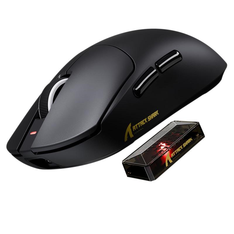 X8ULTRA ワイヤレスゲーミングマウス - 55g超軽量設計 / Nordic 52840チップ搭載 / 42000DPI PAW3950MAXセンサー / 3モード（有線・Bluetooth・2.4GHz） / 8000Hzポーリングレート /
