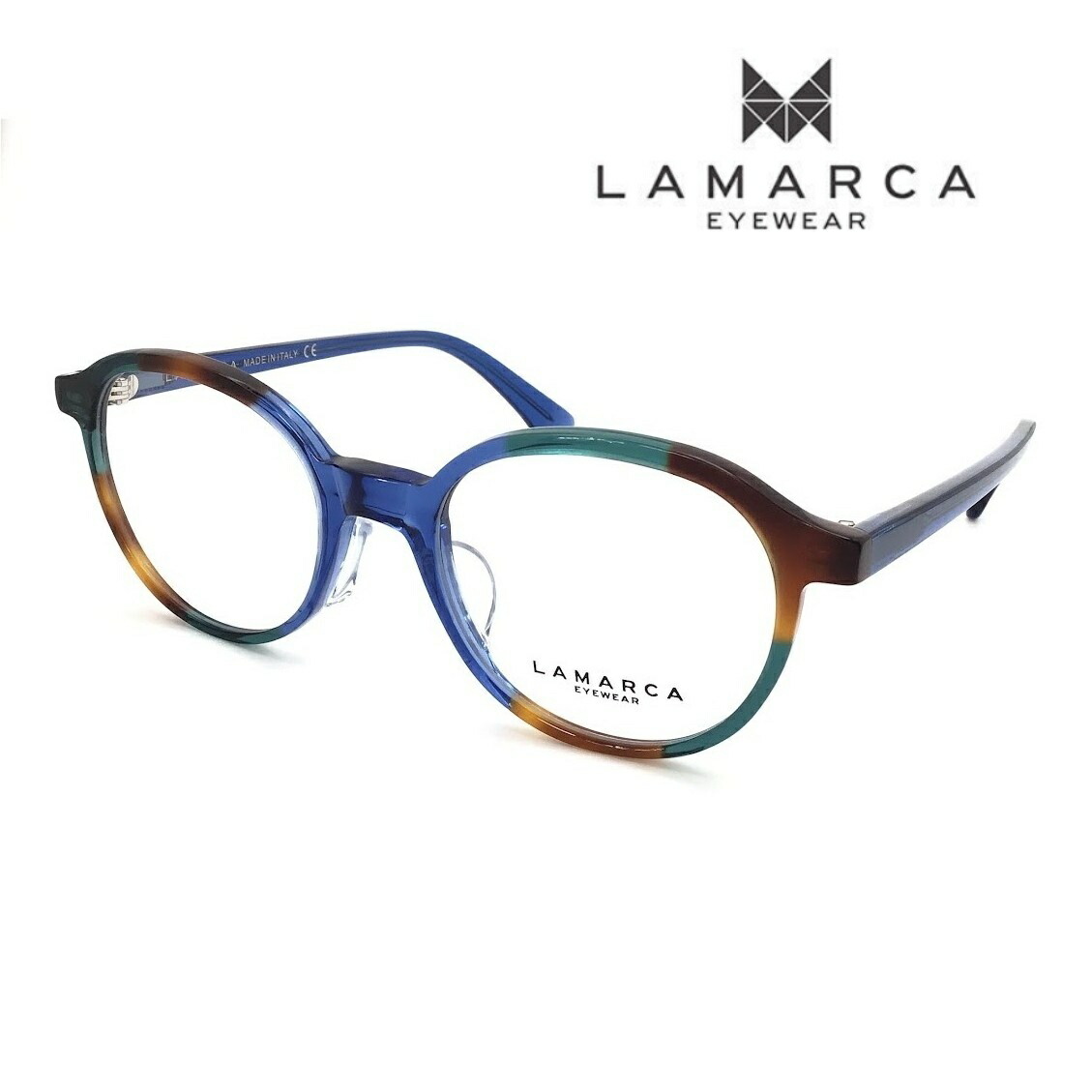 LAMARCA ラマルカ MOSAICO 99 メガネ フレーム メンズ レディース カラフル イタリア ブランド プラスチック アセテート Col.03｜メガネのリレグラ