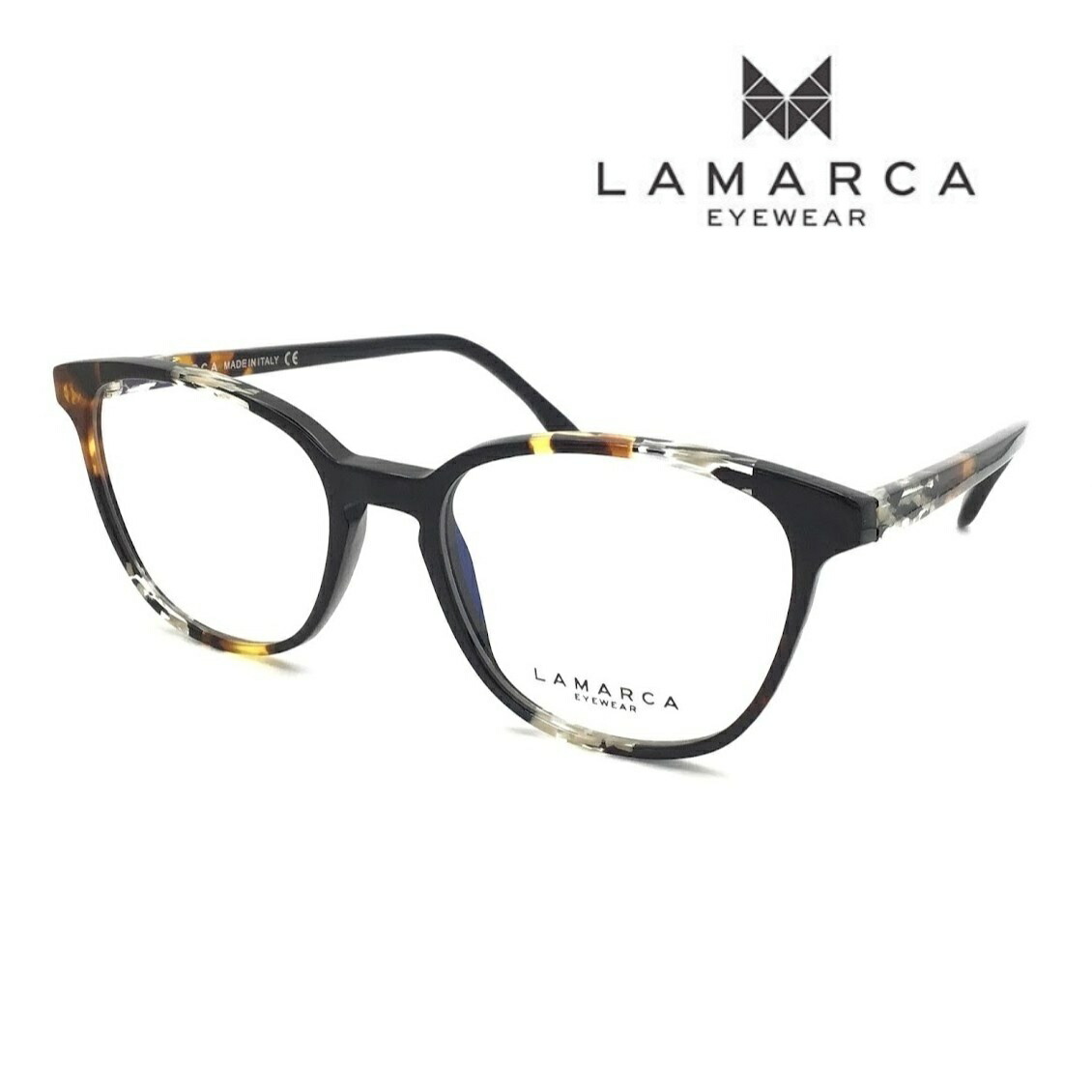 LAMARCA ラマルカ MOSAICO 41 メガネ フレーム メンズ レディース カラフル イタリア ブランド プラスチック アセテート Col.11｜メガネのリレグラ