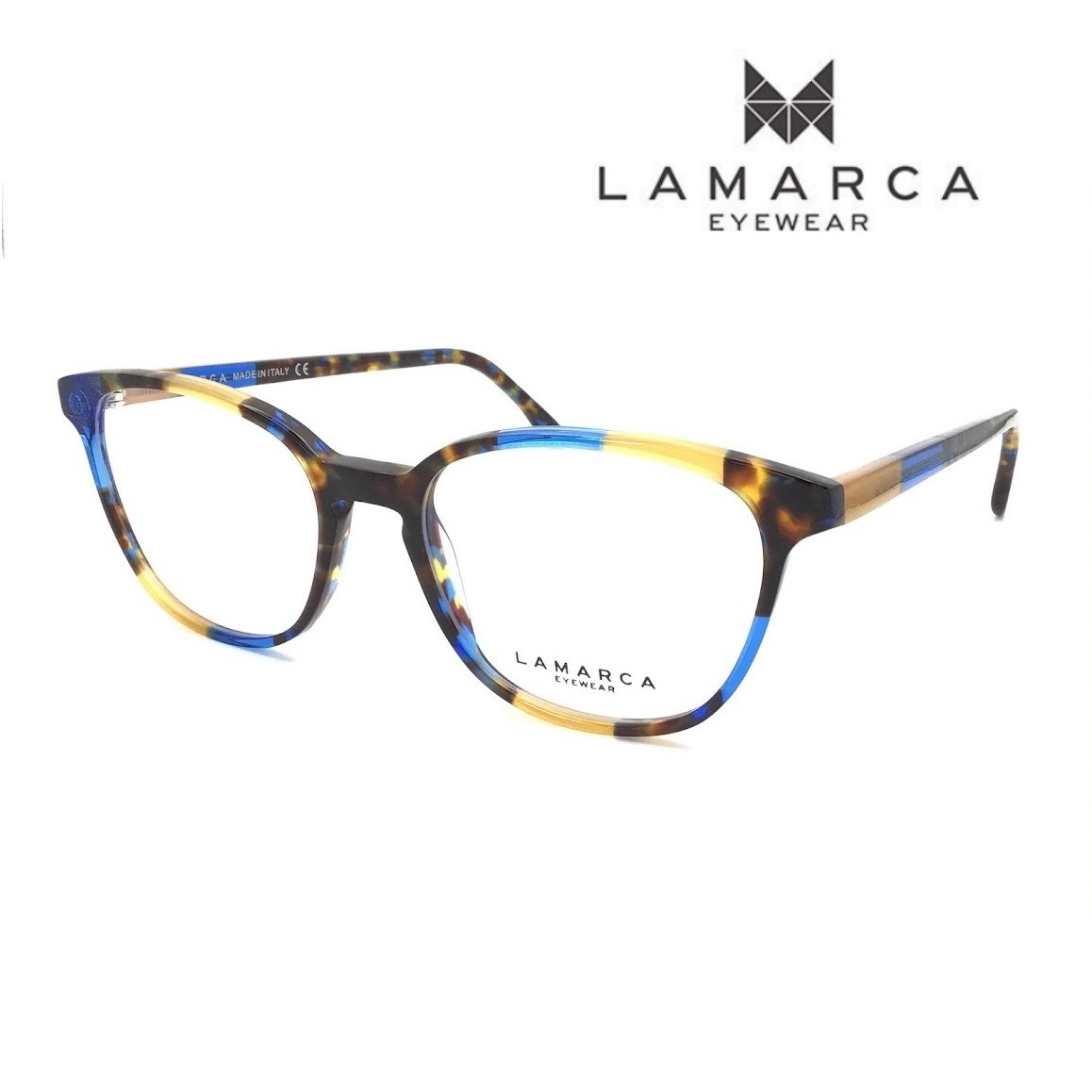 LAMARCA ラマルカ MOSAICO 41 メガネ フレーム メンズ レディース カラフル イタリア ブランド プラスチック アセテート Col.07|メガネのリレグラ
