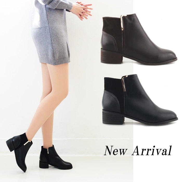 新規購入 楽天市場 ショートブーツ レディース 太ヒール ローヒール ブーツ ショート フラット 歩きやすい 黒 スエード お洒落 カジュアル シンプル Rilla By Uni 送料無料 Hajoseppelt De