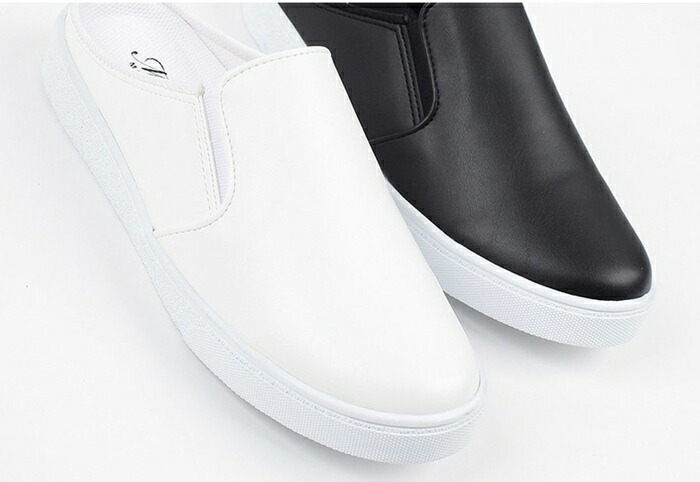 楽天市場 スリッポン メンズ スニーカー 踵なし スニーカーサンダル スリッパ 黒 ブラック 白 ホワイト シンプル カジュアル メンズスリッポン メンズスニーカー Rilla By Uni