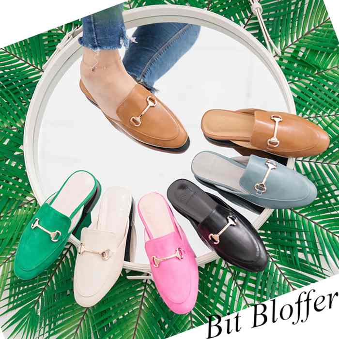 ローファー．サンダル ミュール サンダル / ヴァンプローファー[品番：XO000005110