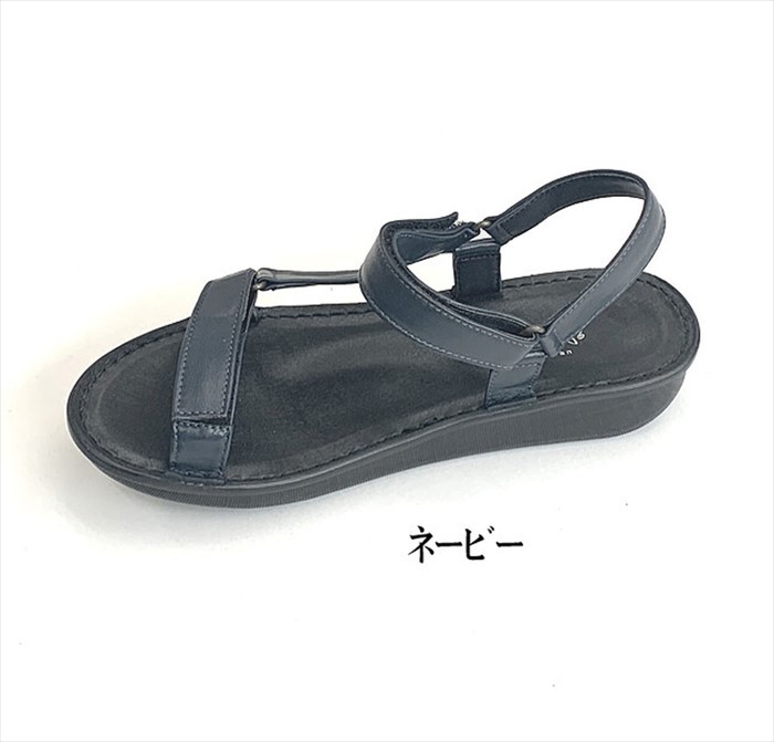 楽天市場 日本製 本革 サンダル レディース ウェッジヒール フラット 痛くない 歩きやすい コンフォートサンダル ストラップ レザー レディースサンダル 幅広 3e 軽量 Rilla By Uni