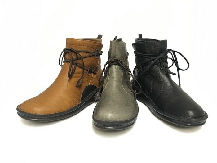 日本製 本革 ショートブーツ レディース レースアップブーツ 幅広 3e ショート ローヒール フラット ブラウン グレー 黒 ブラック Umu Ac Ug