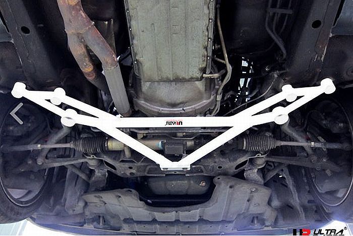 JZX90マークII/チェイサー/クレスタ用ULTRA RACINGウルトラレーシングフロントメンバーブレース/LA8-1241/海外輸入品※他商品同梱不可 後払い不可