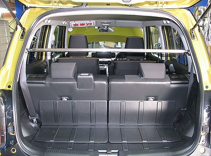 クロスビーXBEE 2/4WD 【型式MN71S】【2017/12〜】 カワイワークスKawaiWorks リアピラーバー【ストレートタイプ】 受注生産品