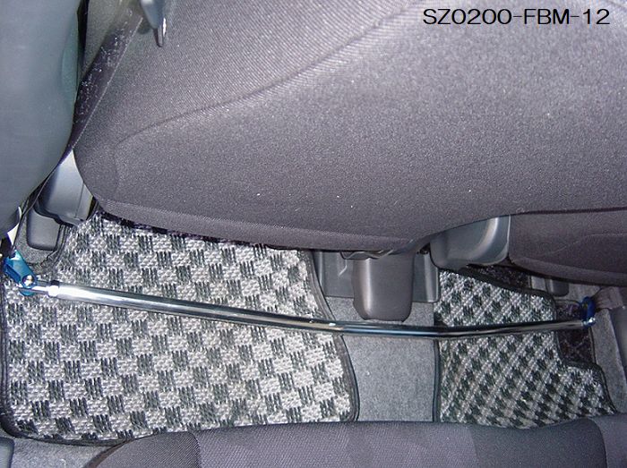 keiケイ５ドア車【HN21,22S)4ＷD車も取付可 カワイワークス フロアバー/FB ■注意事項要確認■