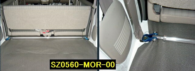 エブリィ【DA64V】カワイワークス リアモノコックバー 室内/MO■注意事項要確認■|リムコーポレーション
