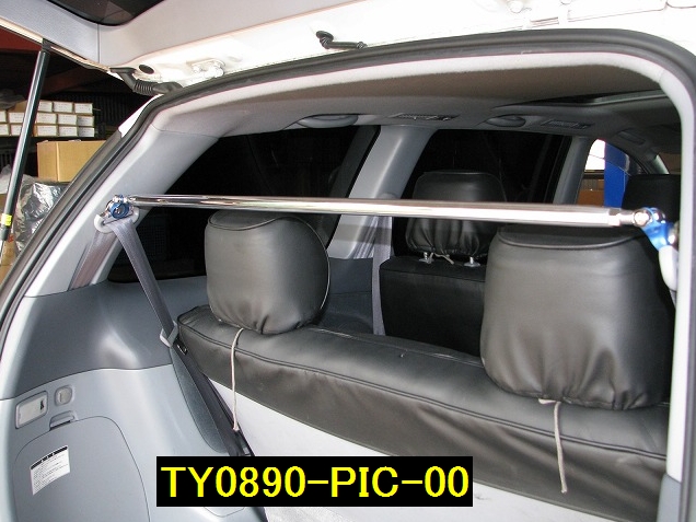 エスティマ【#CR30.40】【00/01～06/01】【ハイブリッド車含む】 カワイワークス リアピラーバー ストレートタイプ/PI ■注意事項要確認■