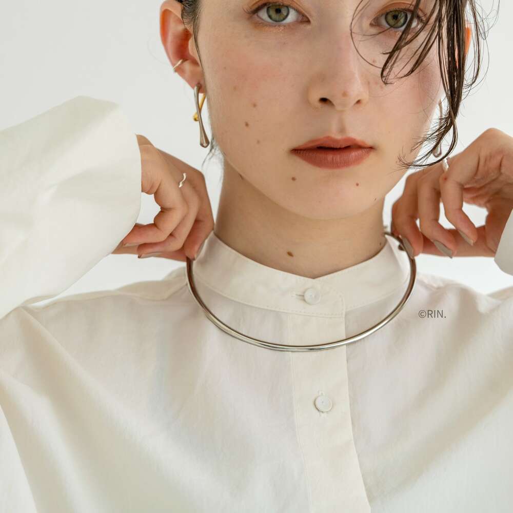 楽天1位】シンプル チョーカー タイプ ネックレス N045 レディース