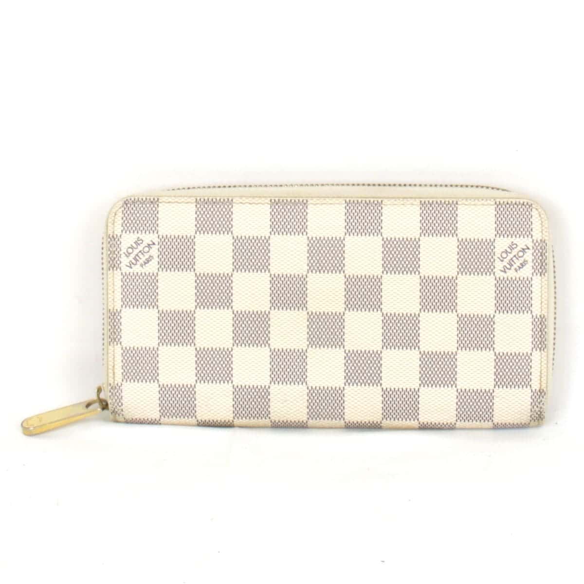 『USED』 LOUIS VUITTON ルイ・ヴィトン  ジッピーウォレット N41660 長紙入れ ダミエアズールキャンバス ダミエアズール レディース【中古】