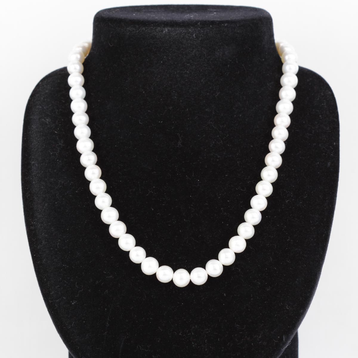美品『USED』 パール/シルバー ネックレス 36.2g【中古】