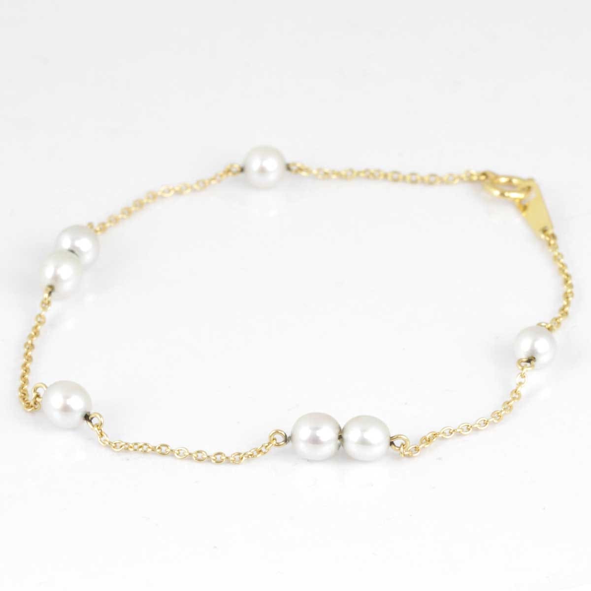 美品 田崎真珠 タサキ パール ブレスレット シルバー 貴金属 タサキ(TASAKI)タサキ パール ブレスレット ブレスレット