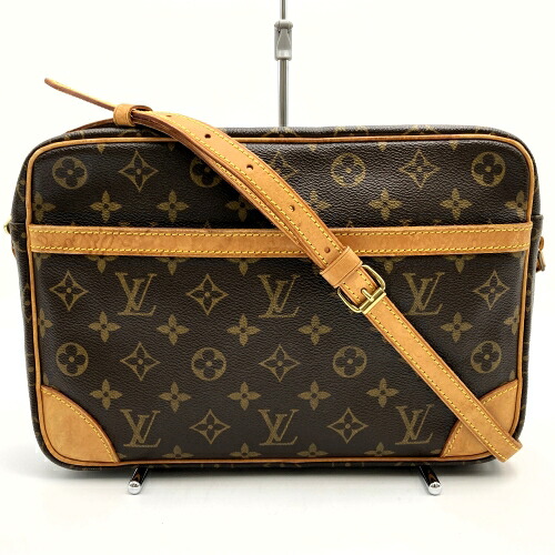 【ベタ無し】LOUIS VUITTON ルイ・ヴィトン M51272 トロカデロGM ショルダーバッグ ブラウン モノグラムキャンバス PVC ウィメンズ レディース ファッション 【中古】|Brand Shop Ring