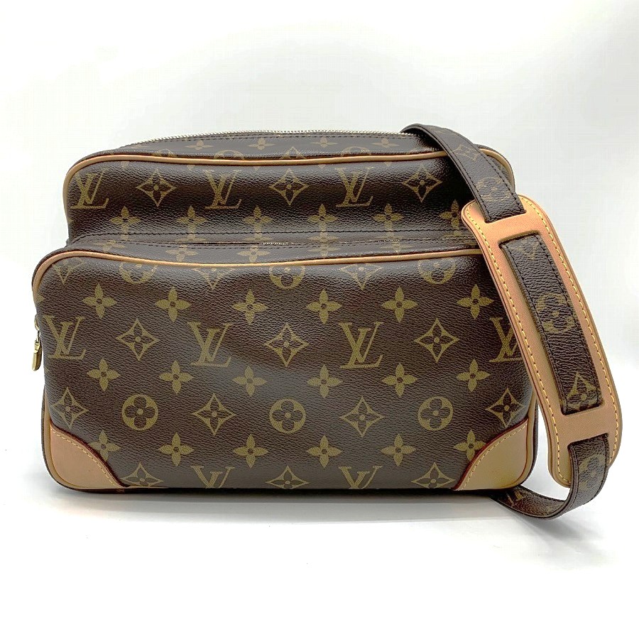 Louis Vuitton ルイ・ヴィトン M45244 ナイル ショルダーバッグ 曲がった掛け 赤銅色 モノグラム ヴィンテージ【中古】