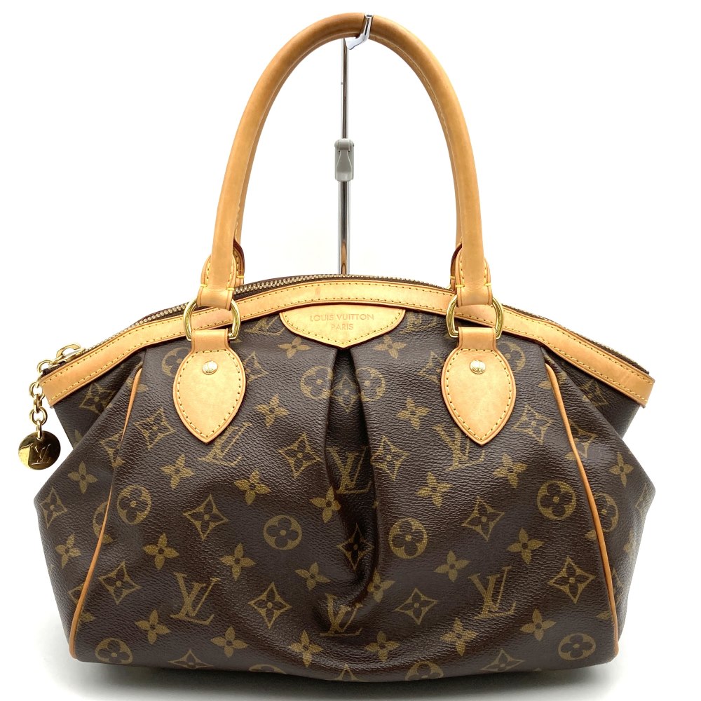 LOUIS VUITTON ルイ・ヴィトン ティヴォリPM ハンドバッグ モノグラムキャンバス ブラウン 茶 M40143 レディースファッション【中古】｜Brand Shop Ring