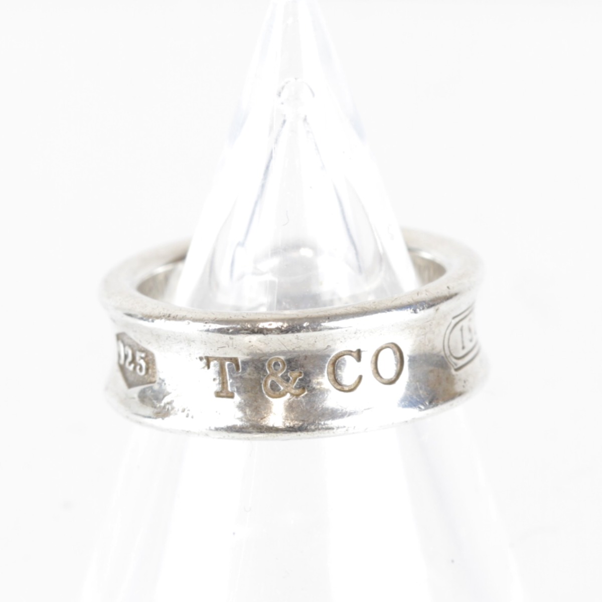Tiffany&Co. ティファニー 1837 リング 9.5号 925刻印 TIFFANY&Co. ティファニー 1837 ロゴ 刻印 ナロー リング