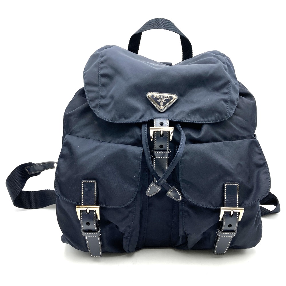 晴子　正規品　美品PRADA ブラック リュック 楽天市場】【バッグ】PRADA プラダ バックパック リュックサック