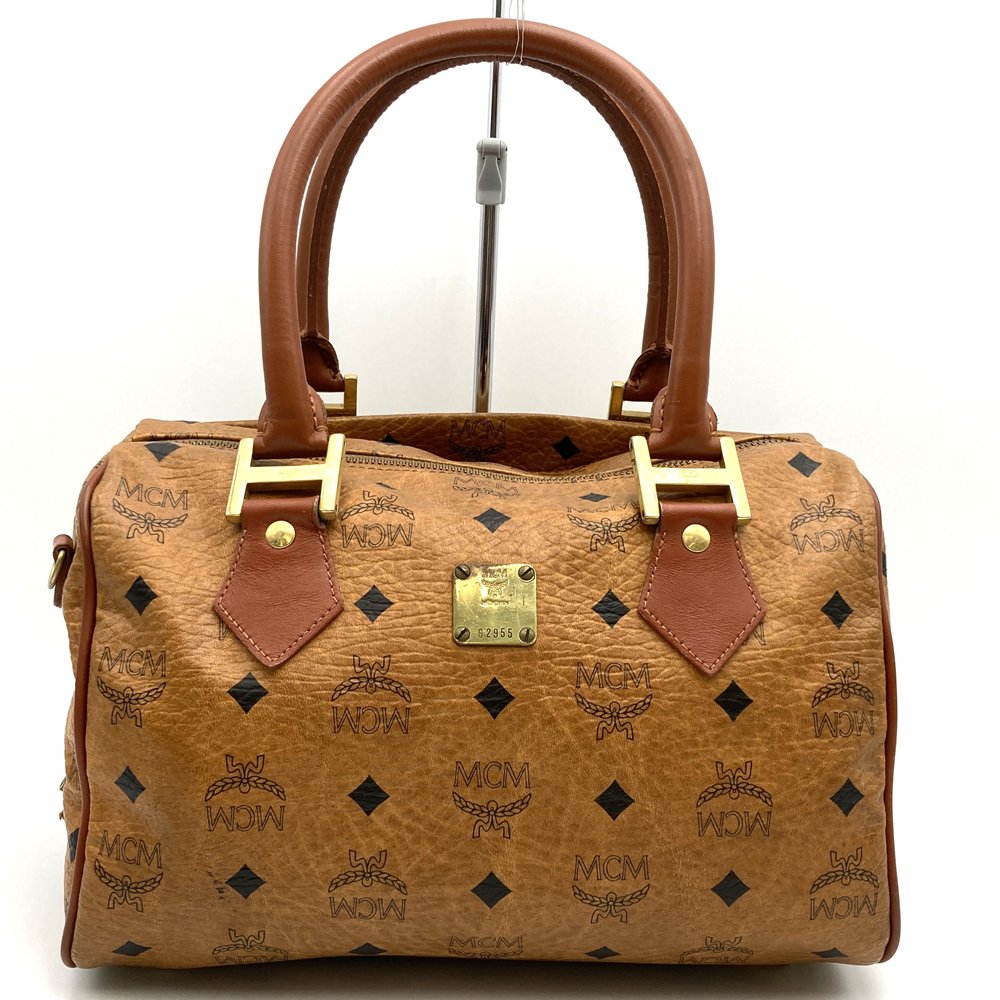 楽天市場】MCM エムシーエム 中古品 USED-B ミニボストンバッグ