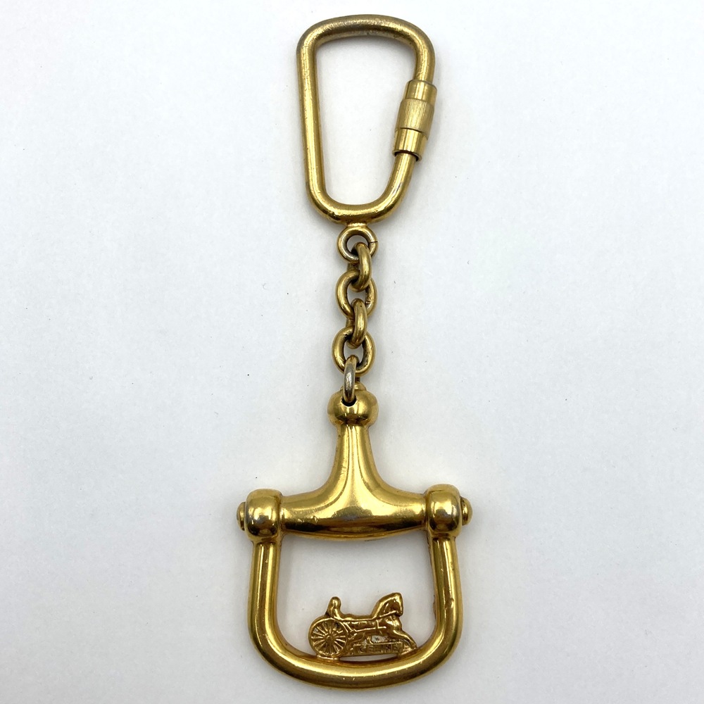 sasto　CELINE レザーキーホルダー ブラウン ce-20-002-1.jpg