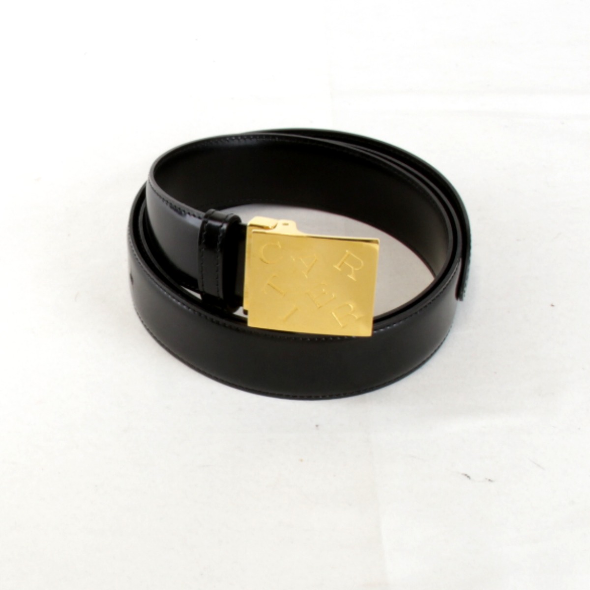 【極美品】カルティエ ダブルC 細ベルト マストライン ゴールド ボルドー 92 美品 Cartier カルティエ must マストライン Cバックル ベルト