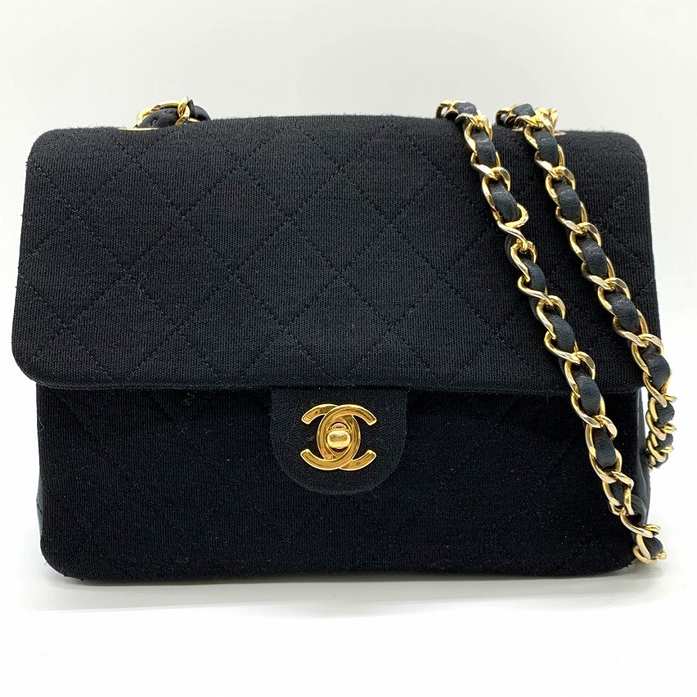 希少　CHANEL シャネル　コットン　チェーンショルダーバッグ 人気☆希少 【CHANEL】チェーンウォレット (CHANEL/ショルダー