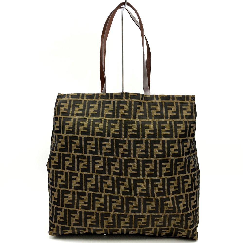 楽天市場】FENDI【フェンディ】 ズッカ柄 折り畳み トートバッグ