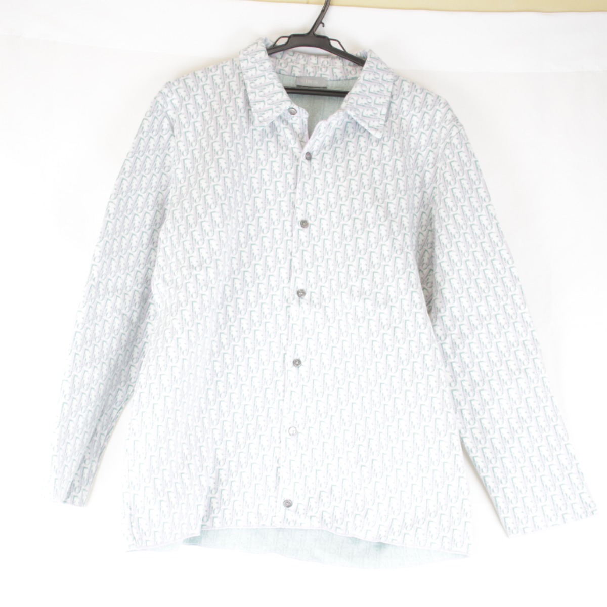 [美品] Dior ホワイトシャツ DIOR HOMME - Dior HOMME ラペル刺繍 比翼 ドレスシャツの通販