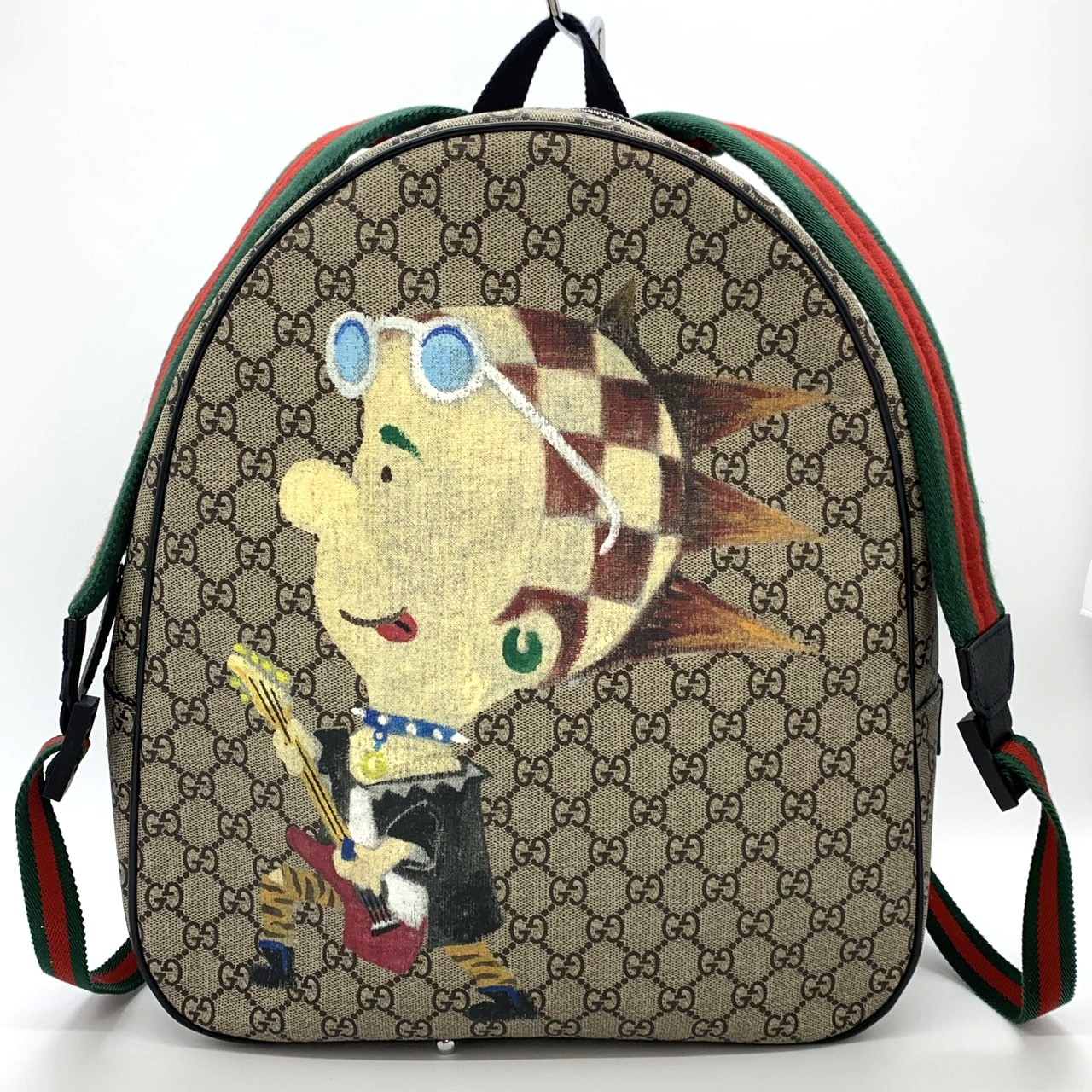 楽天市場】Gucci グッチ テクノキャンバス バックパック 450982