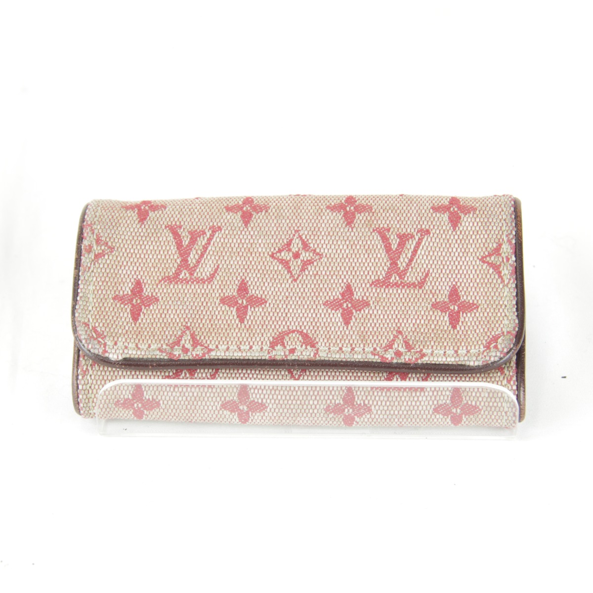『USED』LOUIS VUITTON【ルイ・ヴィトン】 M92426/FL0034 ミュルティクレ4 キーケース モノグラムミニキャンバス レディース レッド