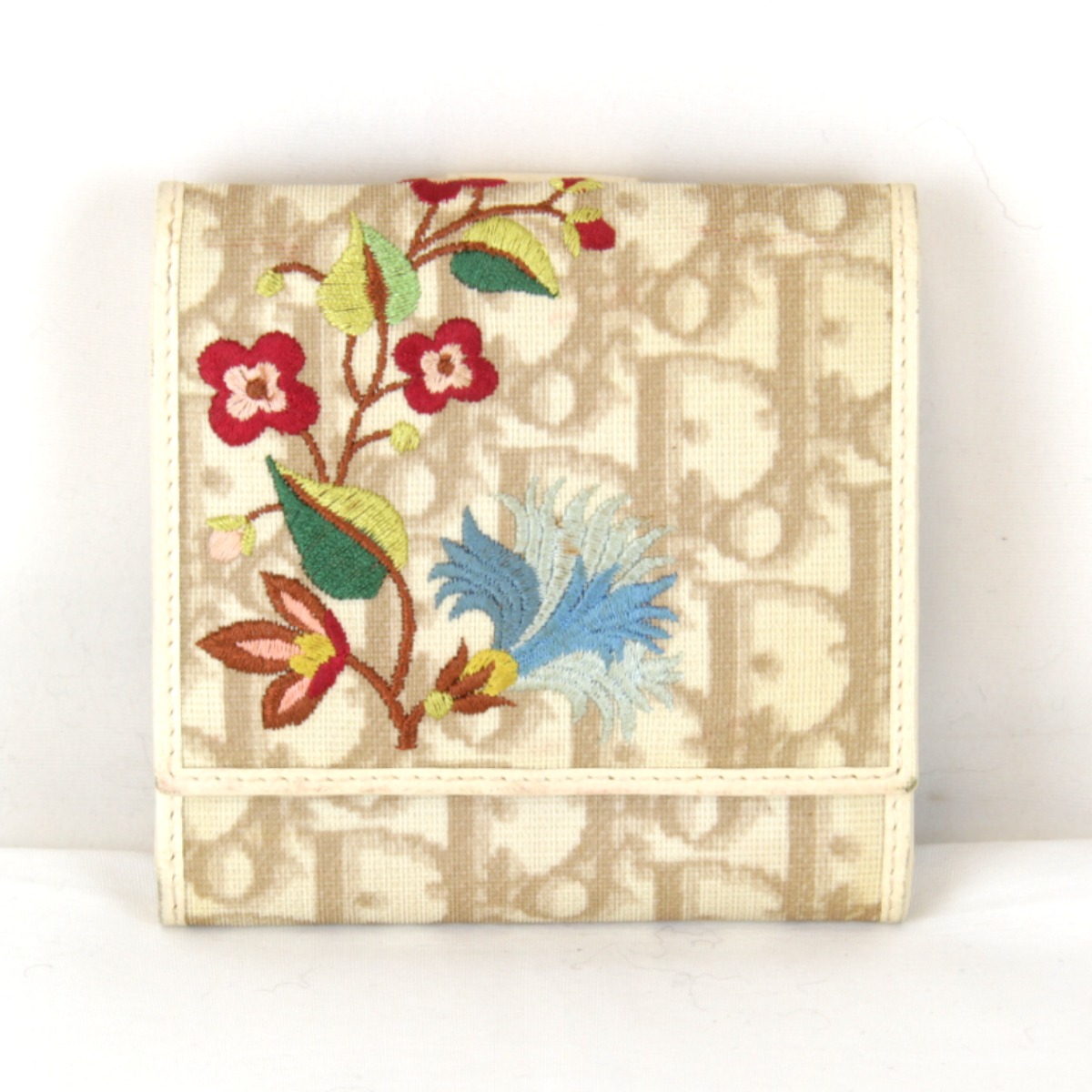 楽天市場】【Christian Dior】クリスチャンディオール トロッター柄 二