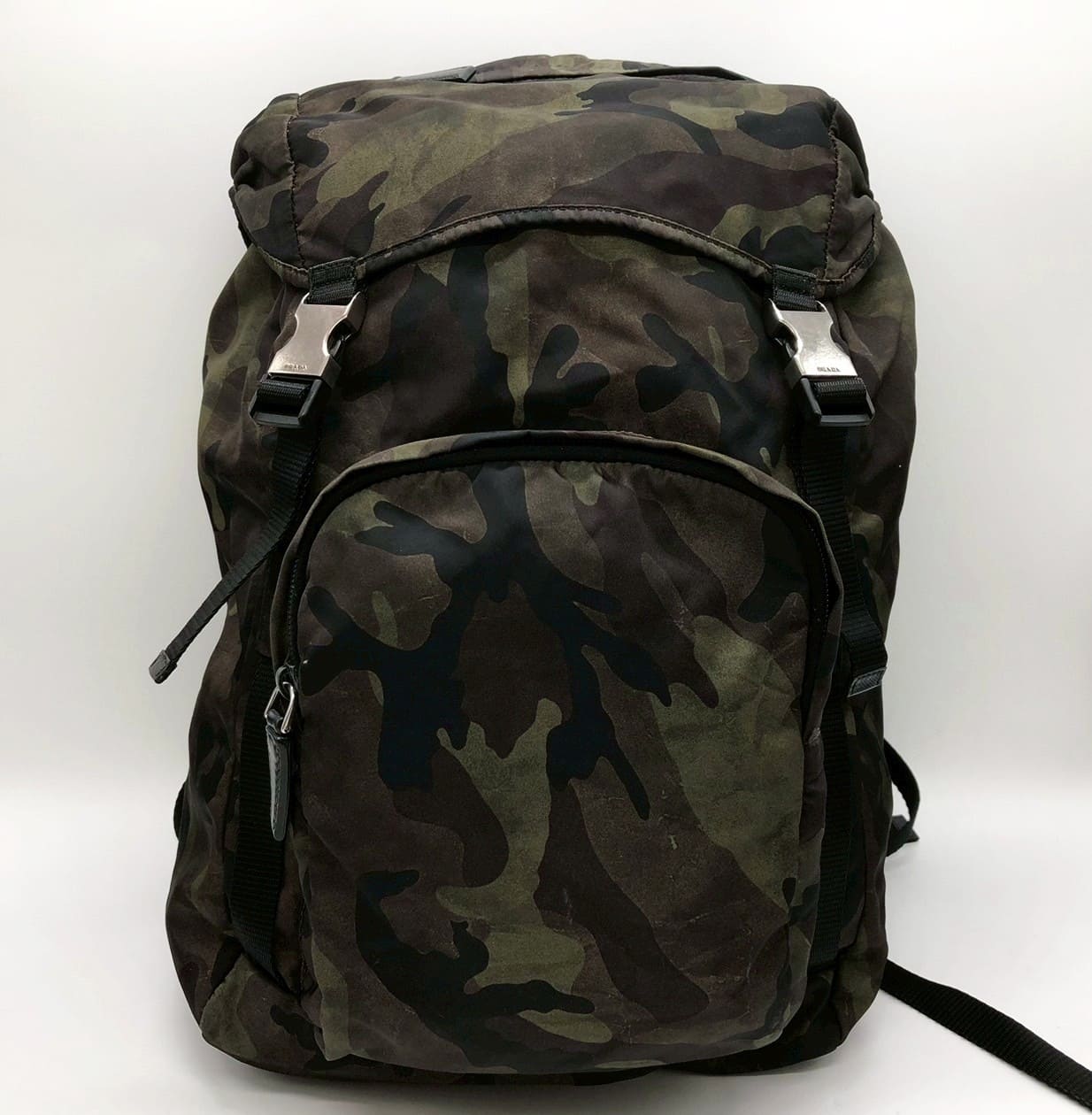 楽天市場】【バッグ】PRADA プラダ ナイロン リュックサック バック