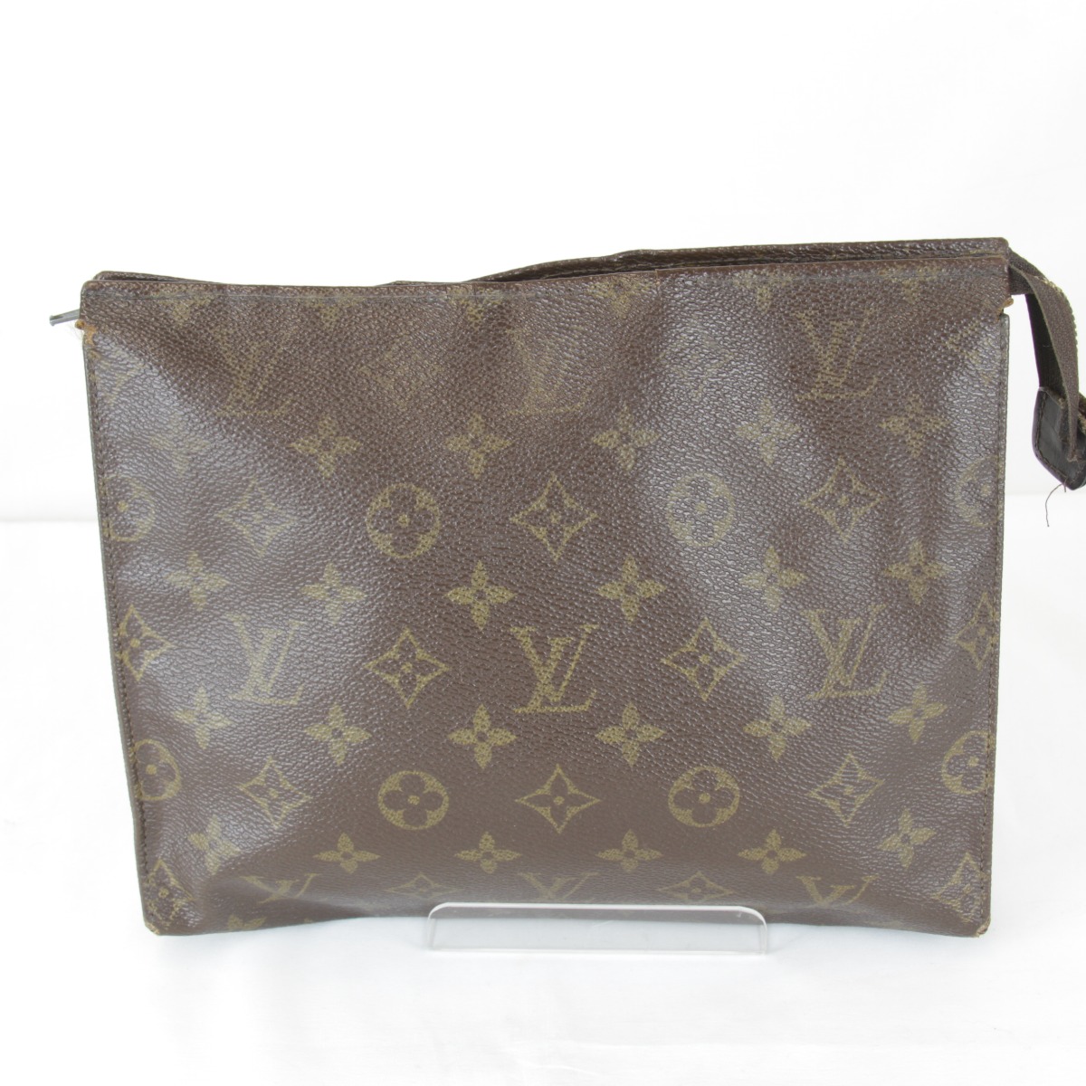 【10%OFF】＼マラソン限定／対象ブランド商品 割引クーポン 『USED』LOUIS VUITTON【ルイ・ヴィトン】 M47542/841 ポッシュトワレット ポーチ モノグラムキャンバス レディース ハイブランド