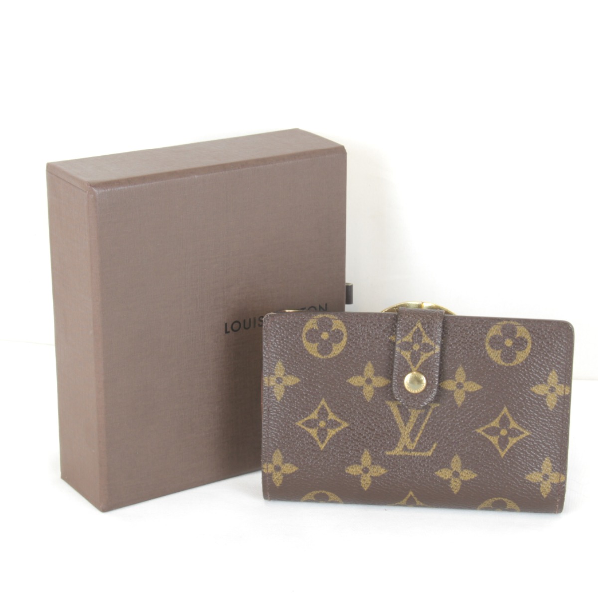 良品『USED』 LOUIS VUITTON ルイ・ヴィトン ポルトフォイユヴィエノワ 箱有 M61674 二つ折り財布 モノグラムキャンバス モノグラム レディース【中古】｜Brand Shop Ring